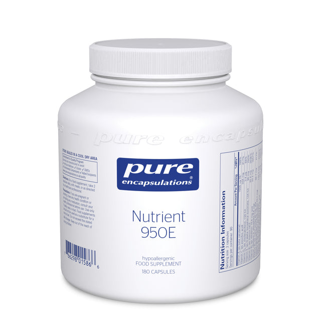 Pure Encapsulations Nutrient 950E, 180 Capsules