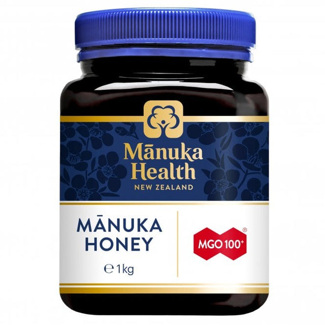 Manuka Health MGO 100+ Pure Manuka Honey, 1kg