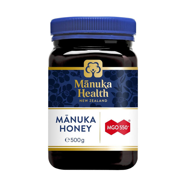Manuka Health MGO 550+ Pure Manuka Honey, 500g