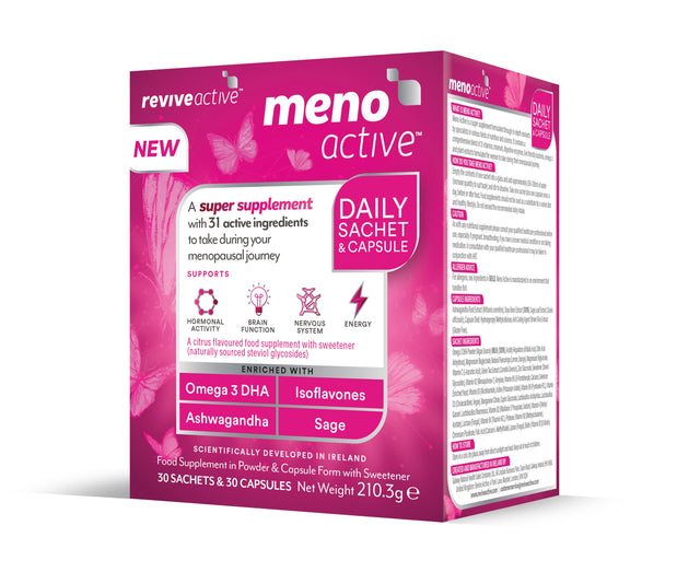 Revive Active Meno Active,  30 Sachets & 30 Capsules- 207.9gr