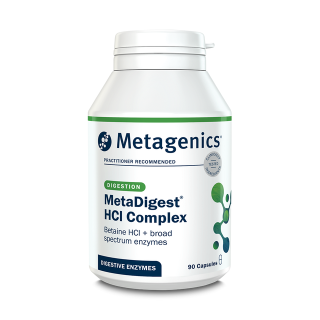 Metagenics MetaDigest HCl Complex, 90 Capsules