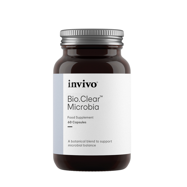 Invivo Bio.Clear Microbia, 60 Capsules