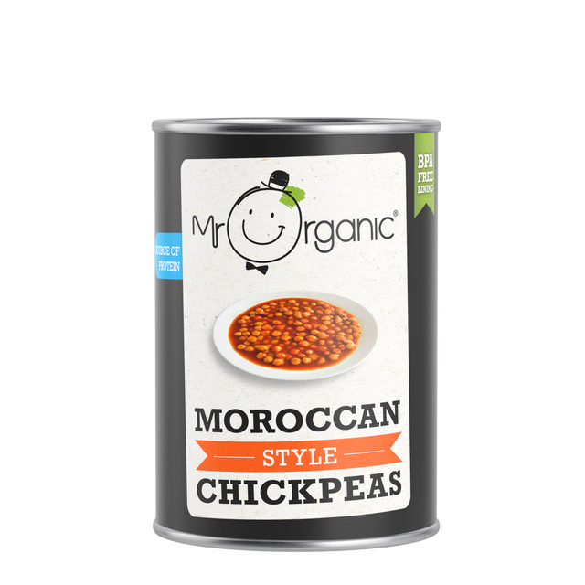 Mr Organic Moroccan Style Chickpea,  400gr