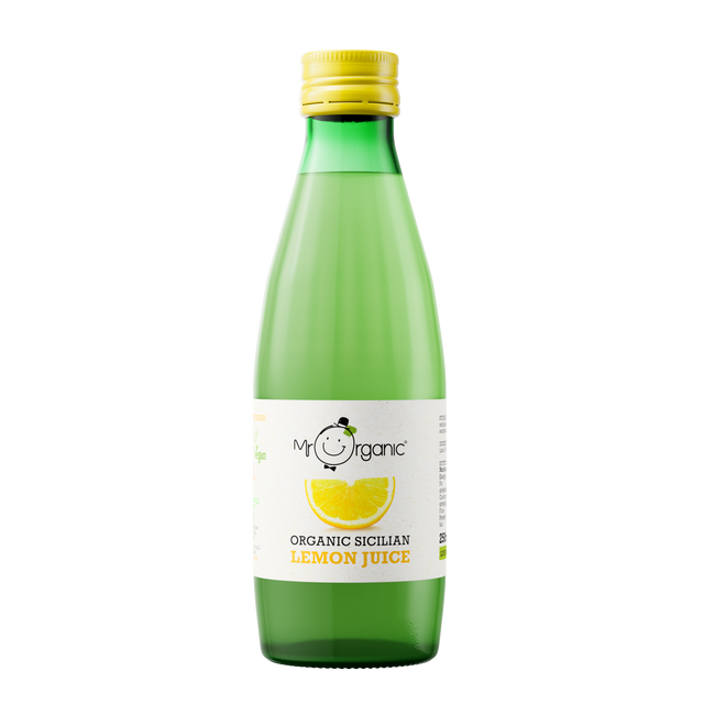 Mr Organic Sicilian Lemon Juice, 250ml