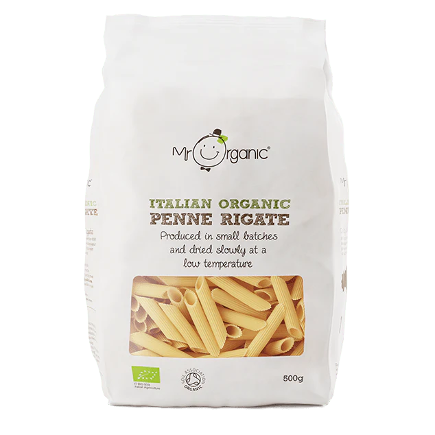Mr Organic Whole Wheat Penne, 500gr