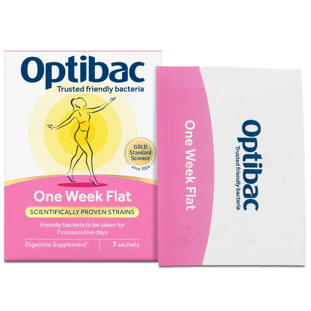 Optibac Probiotics One Week Flat, 7 Sachets