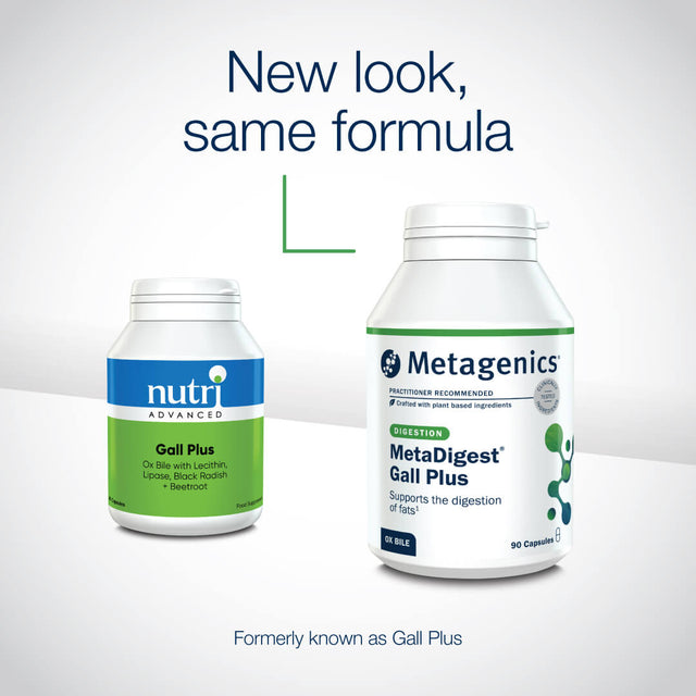 Metagenics MetaDigest Gall Plus, 90 Capsules