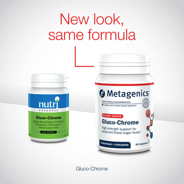 Metagenics Gluco-Chrome, 60 Capsules