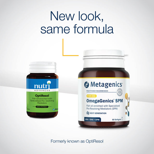 Metagenics OmegaGenics SPM 60 Capsules