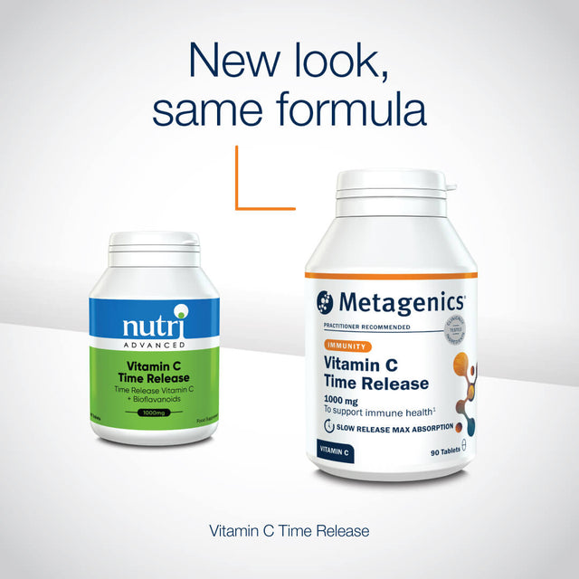 Metagenics Vitamin C Time Release, 1000mg, 90 Tablets