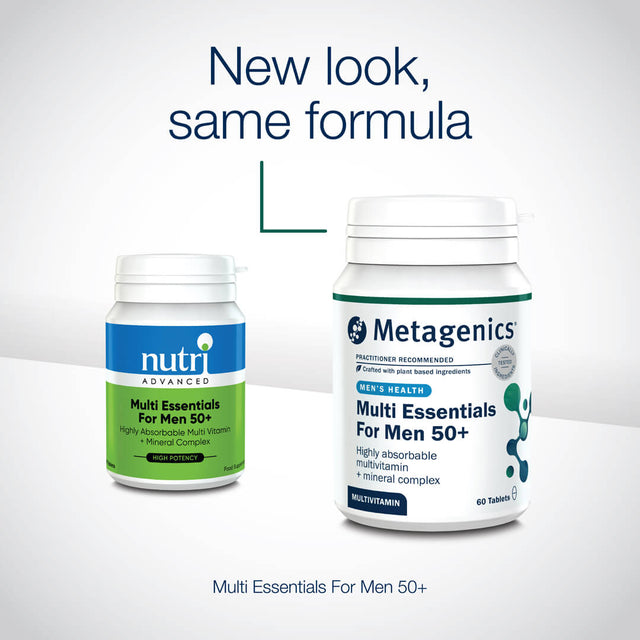 Metagenics Multi Essentials For Men 50+, 60 Tablets