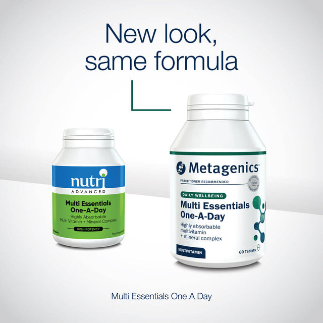 Metagenics Multi Essentials One-A-Day, 60 Tablets