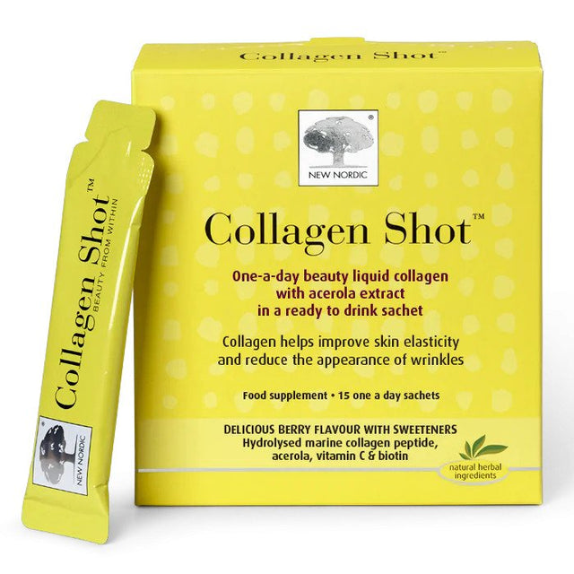 New Nordic Collagen Shot,  15 Sachets