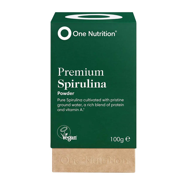 One Nutrition Spirulina Organic & Vegan, 100g