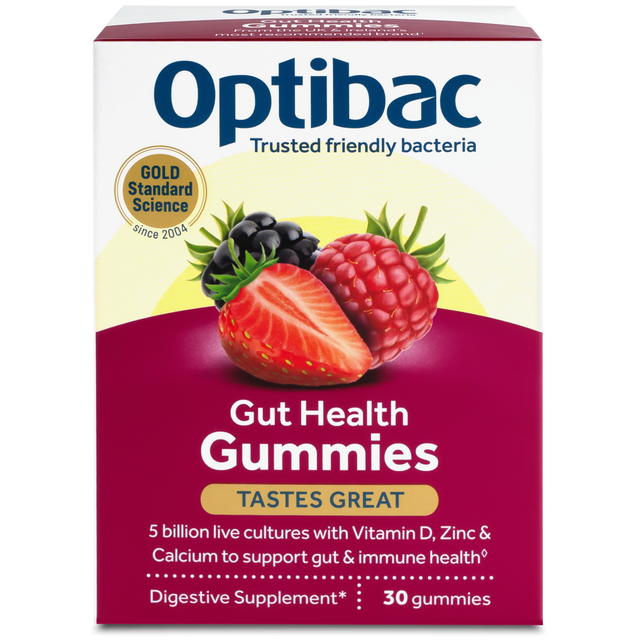 OptiBac Gut Health Gummies, 30 Gummies