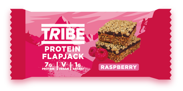 Tribe Protein Flapjack - Raspberry, 50gr