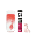 Phizz Cherry Caffeine + 3-in-1 Hydration, Electrolyte and Multivitamin Effervescent, 20 Tablets