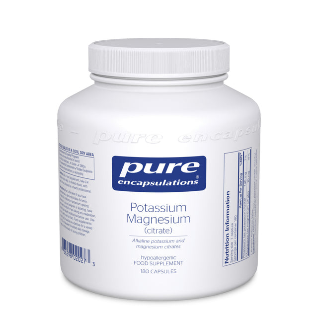 Pure Encapsulations Potassium Magnesium, 180 Capsules