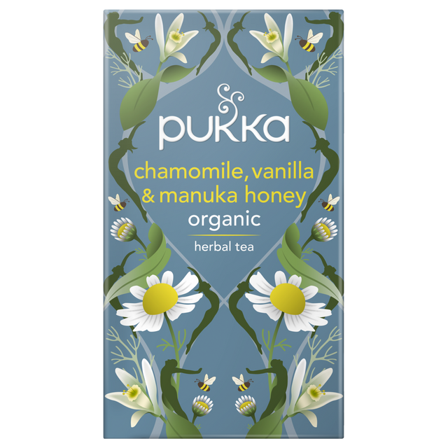 Pukka Chamomile, Vanilla & Manuka Honey, 20Bags