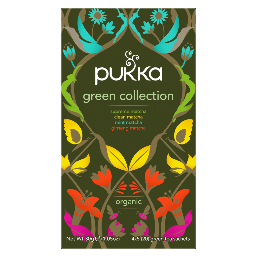 Pukka Herbs Pukka Green Collection Tea, 20Bags | Revital