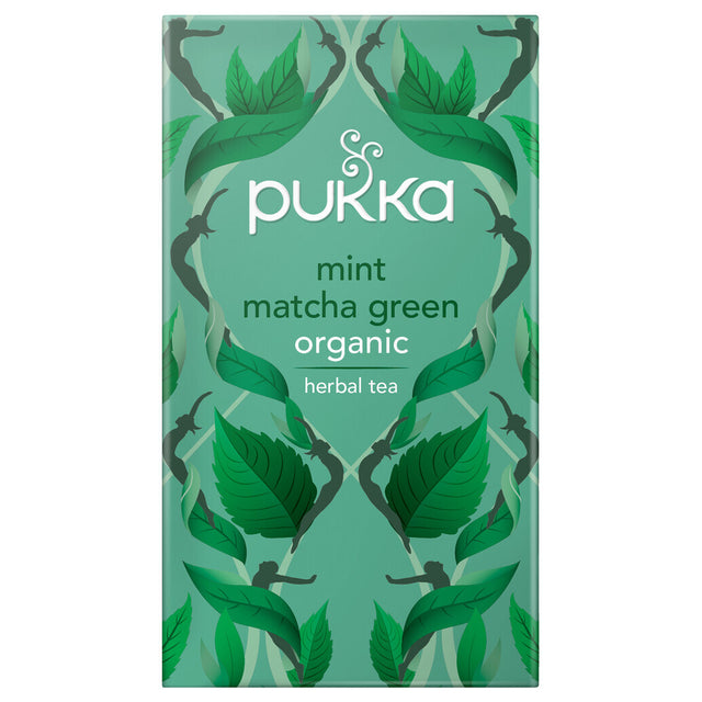 Pukka Mint Matcha Green Tea, 20Bags