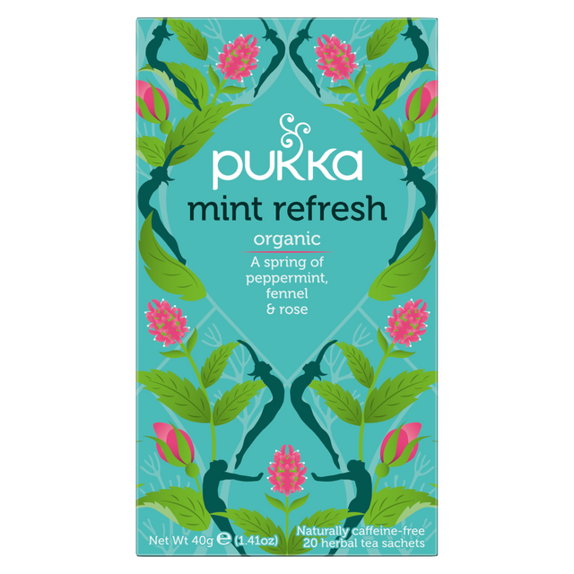 Pukka Mint Refresh Tea, 20Bags