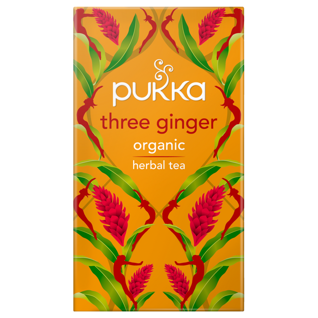 Pukka Three Ginger Tea, 20Bags