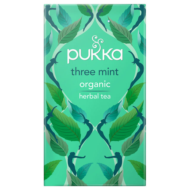 Pukka Three Mint Tea, 20Bags