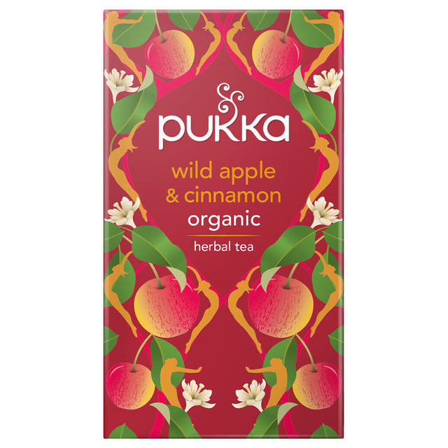 Pukka Wild Apple & Cinnamon Tea, 20Bags