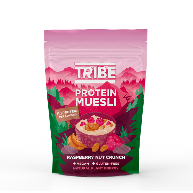 Tribe Protein Muesli - Raspberry Nut Crunch, 400gr