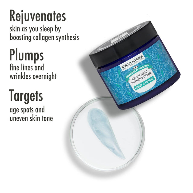 Beauty Kitchen Seahorse Plankton+ Bright Night Intensive Cream, 60ml
