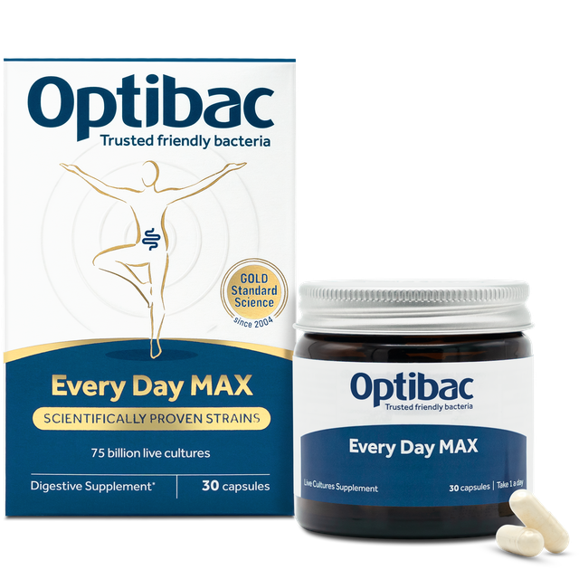 OptiBac Everyday Probiotic MAX, 30 Capsules