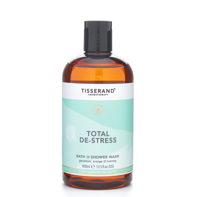 Tisserand Total De-Stress Bath & Shower Wash, 400ml