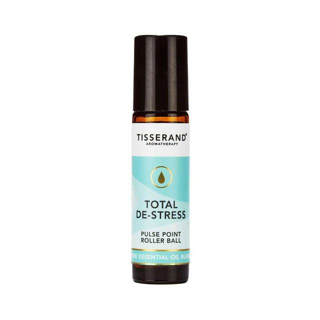 Tisserand Total De-Stress Pulse Point Roller Ball, 10ml