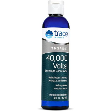 Trace Minerals 40,000 Volts Electrolyte Concentrate 8 fl oz, 237 ml