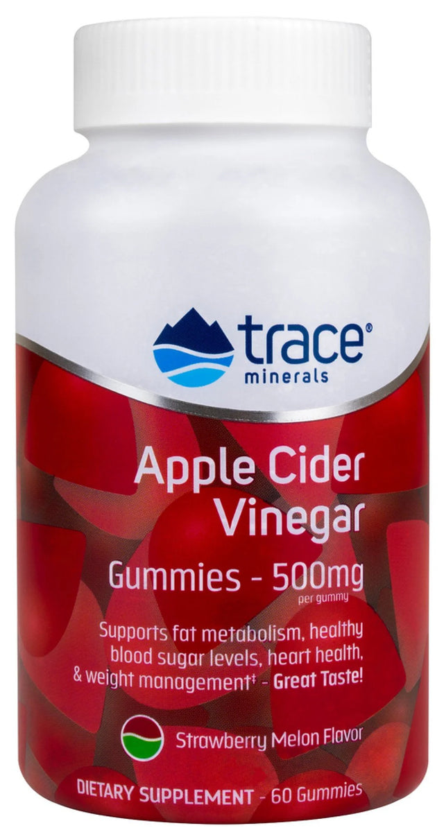 Trace Minerals Apple Cider Vinegar Gummies, 60 Gummies