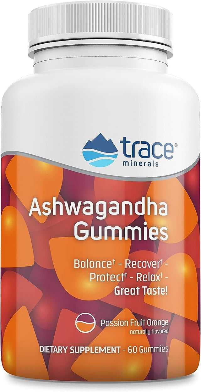 Trace Minerals Ashwagandha Gummies, 60 Gummies