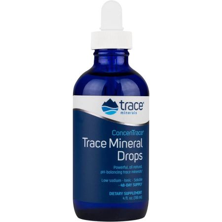 Trace Minerals  ConcenTrace Trace Mineral Drops 4 fl oz, 118ml