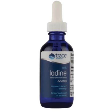 Trace Minerals Ionic Iodine from Potassium Iodide 225mcg 2 fl oz, 59 ml