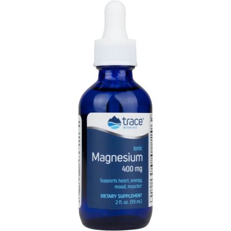 Trace Minerals Ionic Magnesium 400mg 2 fl oz, 59ml