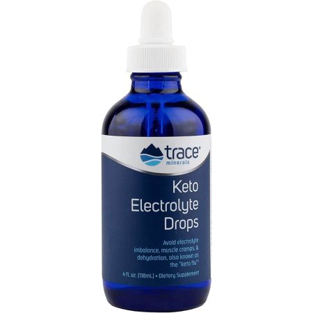 Trace Minerals Keto Electrolyte Drops 4 fl oz, 118ml