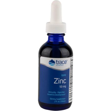 Trace Minerals Liquid Ionic Zinc (50 mg) 2 oz, 59ml