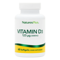 Nature's Plus Vitamin D3, 5000iu, 60 SoftGels