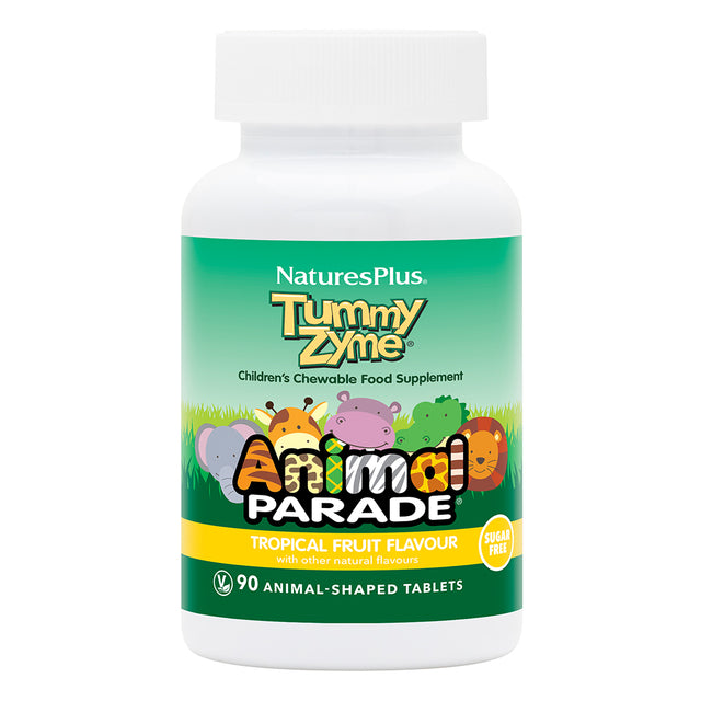 Nature's Plus Animal Parade Tummy Zyme, Tropical, 90 Chewable