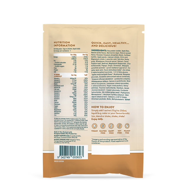 Nuzest  Kids Good Stuff  Sachets-Vanilla Caramel,15gr