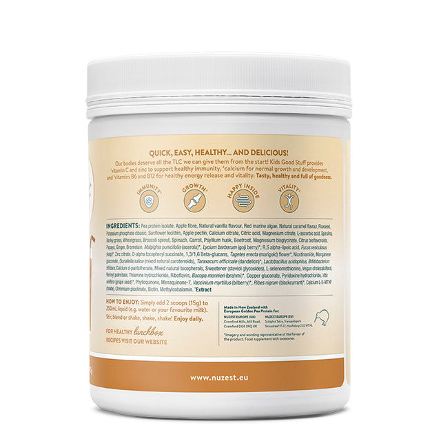 Nuzest Kids Good Stuff- Vanilla Caramel, 675gr