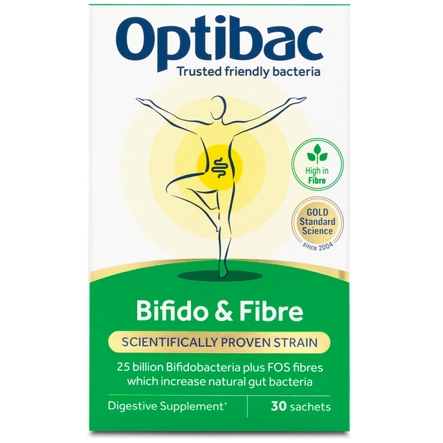 Optibac Probiotics Bifido & Fibre, 30 Sachets