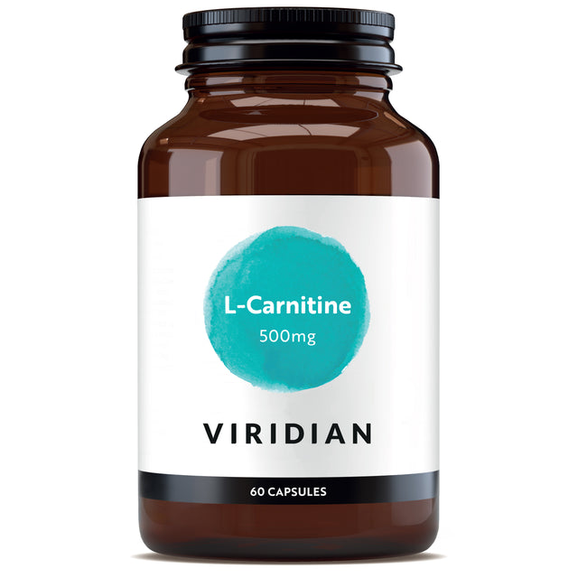 image of product Viridian L-Carnitine 500mg - 60 Veg Caps