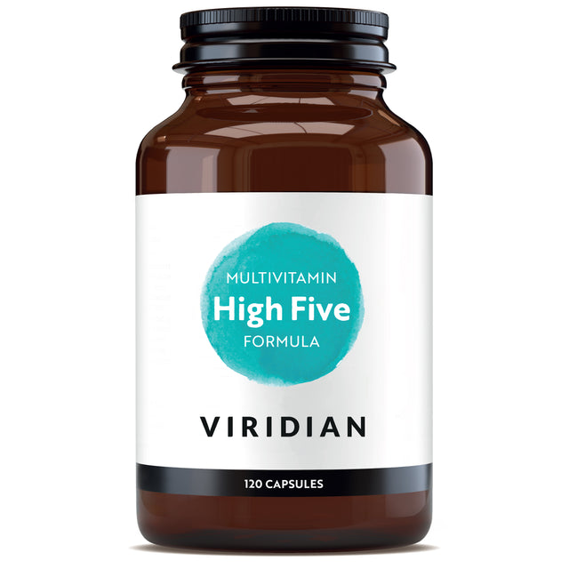 image of product Viridian HIGH FIVE Multivit & Mineral Formula - 120 Veg Caps