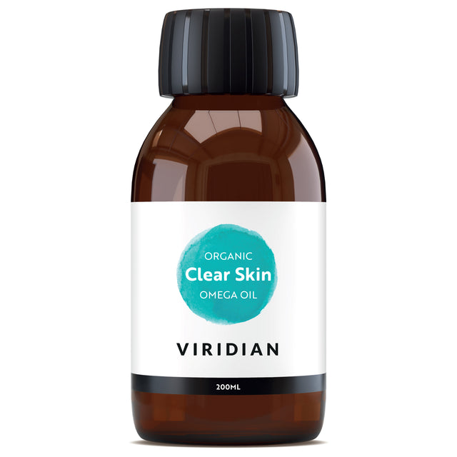 image of product Viridian Organic Clear Skin Omega Oil - 200ml